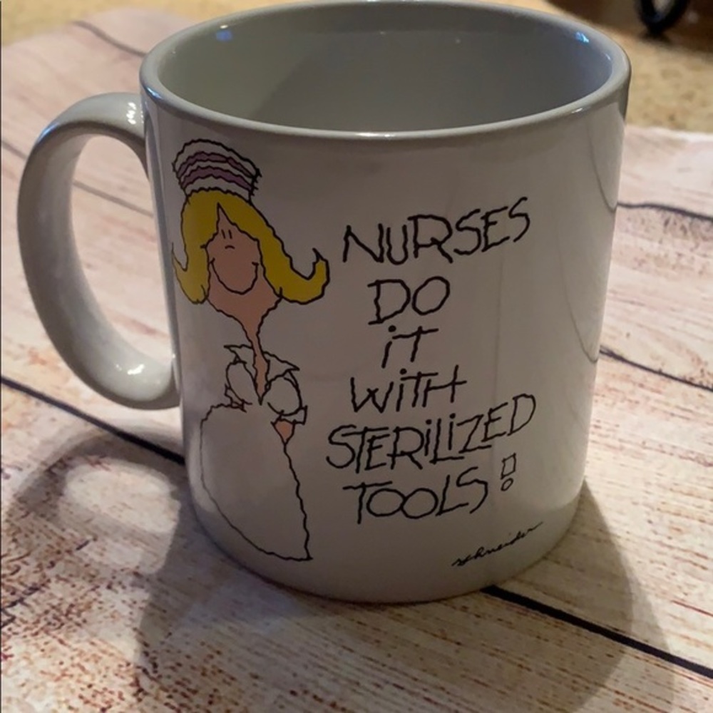 Vintage Russ funny Nurse Coffee Mug
